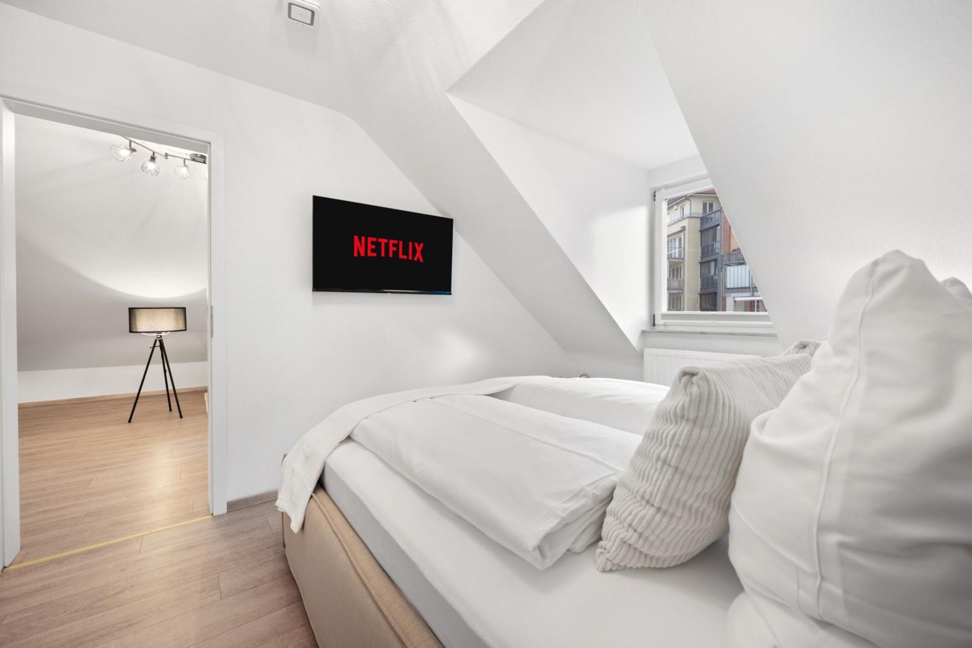 Malu Rooms - Im Stadtzentrum, Smarttv, Netflix, 24H Checkin Людвигсбург Экстерьер фото